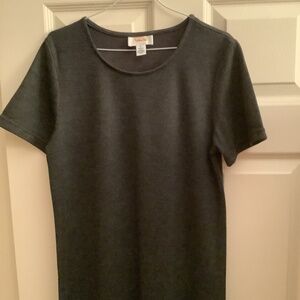 Talbots Black Jersey Dress